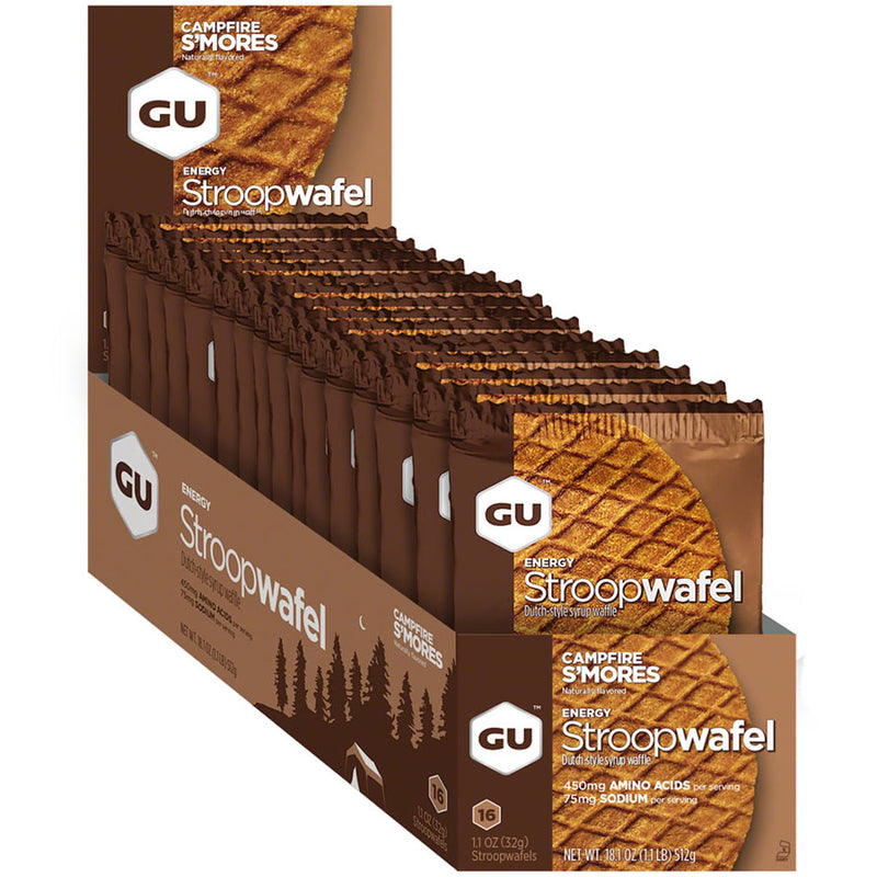 Load image into Gallery viewer, GU-Energy-Stroopwafel-Waffle-Campfire-S&#39;mores_WFLE0014
