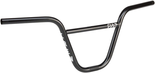 Cult Crew Handlebar 22.2mm Clamp 9.65in Rise 12° Back 2°Upsweep Steel Black BMX