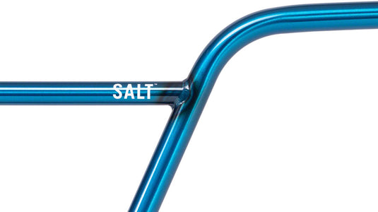Salt Pro 2-Piece BMX Handlebar - 9.5", Translucent Blue
