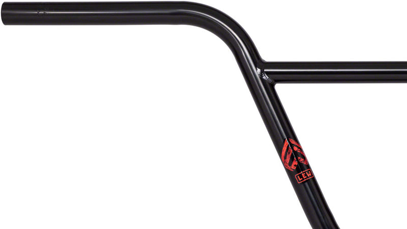 Load image into Gallery viewer, Eclat Controller Handlebar 25.4mm Clamp 9.5in 11° BackSweep Rise Black Steel BMX
