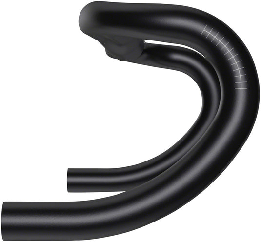 Zipp Service Course 80 Ergo Drop Handlebar 31.8mm 44cm Bead Blast Black Aluminum