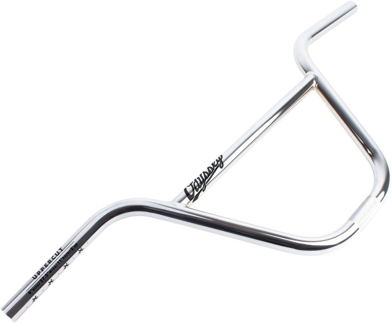 Load image into Gallery viewer, Odyssey Uppercut BMX Handlebars - 9", Chrome
