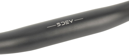5DEV Alloy Handlebar - 35mm Clamp, 800mm, 30mm Rise, 7075 Aluminum, Black
