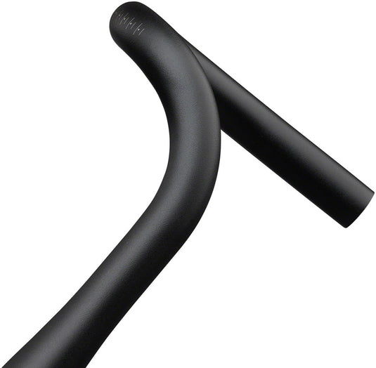 Teravail Radia 12 Drop Handlebar - Aluminum, 31.8mm, 46cm, Black