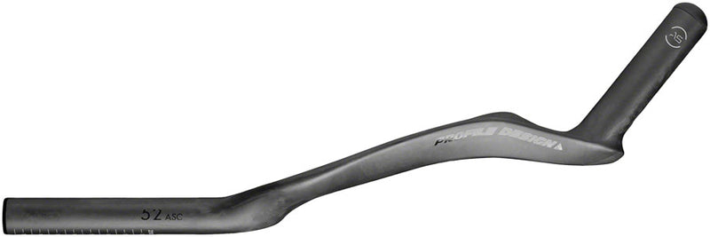 Load image into Gallery viewer, Profile Design 52 ASC Carbon Aerobar Extensions - Carbon, 400mm, Black
