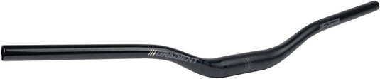 Full Speed Ahead Gradient Alloy Riser Handlebar - Aluminum, 35mm Clamp, 40mm Rise, 800mm, Black