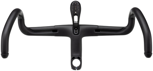 ENVE SES AR Bar/100mm Stem Combo, Drop Handlebar, Diameter: Integrated 100mm, 400mm, Drop: 129mm, Reach: 76mm, Black