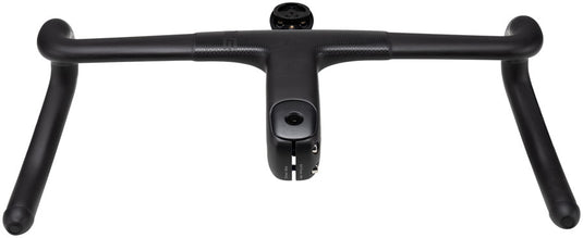 ENVE SES AR Bar/90mm Stem Combo, Drop Handlebar, Diameter: Integrated 90mm, 380mm, Drop: 129mm, Reach: 76mm, Black
