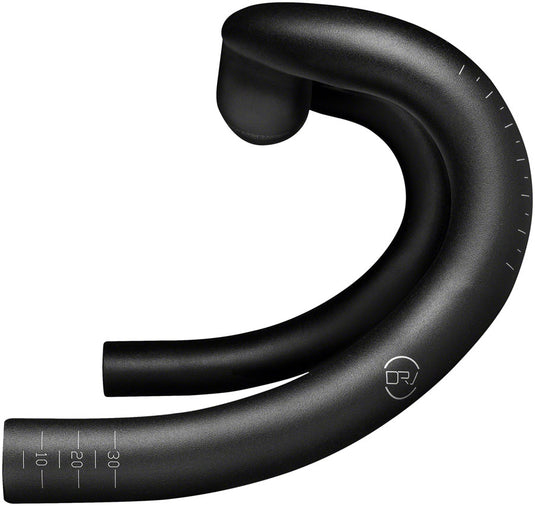 Profile Design DRV/GMR Drop Handlebar - 44cm, 137mm Drop, 75mm Reach, 31.8mm, 9mm Rise, Black