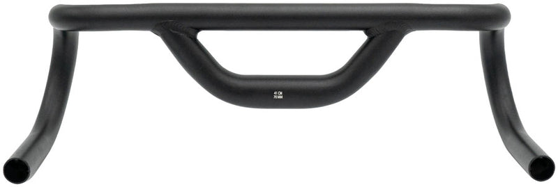 Load image into Gallery viewer, Redshift Sports Top Shelf Low Flare Drop Handlebar - Aluminum, 31.8mm, 41cm, 70mm Rise, Black
