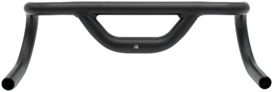 Redshift Sports Top Shelf Low Flare Drop Handlebar - Aluminum, 31.8mm, 41cm, 70mm Rise, Black
