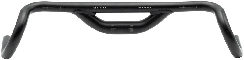 Load image into Gallery viewer, Redshift Sports Top Shelf Road Drop Handlebar - Aluminum, 31.8mm, 47cm, 50mm Rise, Black
