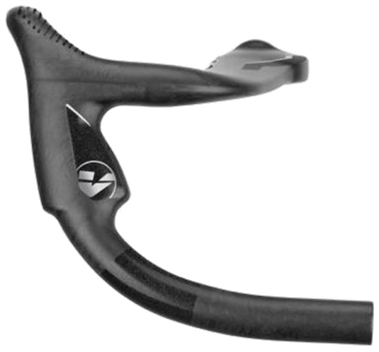 Vision Metron Track Handlebar, 31.8mm Clamp Diameter, 365mm Width, Track-Specific Geometry – Carbon