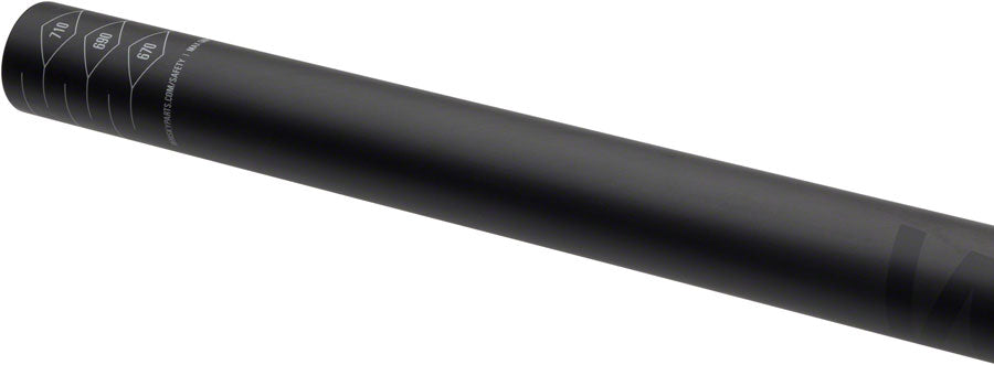 WHISKY No.9 Carbon Handlebar 25mm Rise 31.8 760mm Matte Black Carbon Fiber