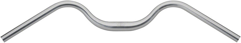 Load image into Gallery viewer, Surly Terminal Handlebar 31.8mm Clam 40mm Rise Back Sweep 34° Silver Aluminum
