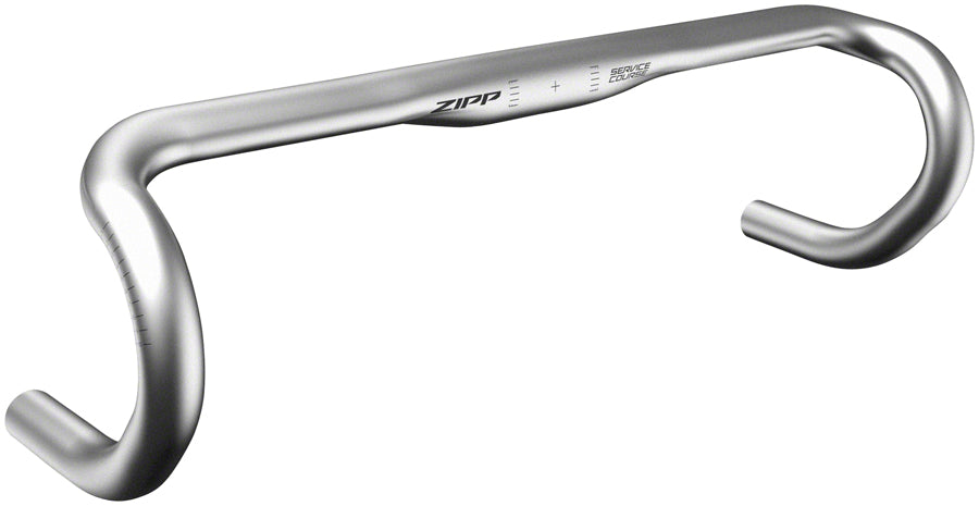 Zipp Service Course 70 Ergo Drop Handlebar 31.8mm Clamp 40cm Silver Aluminum
