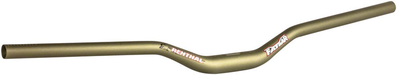 Load image into Gallery viewer, Renthal FatBar V2 Handlebar 31.8mm 40x800mm 7°Back 5°Upsweep Gold Aluminum
