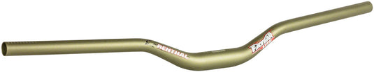 Renthal FatBar Lite V2 Handlebar: 31.8mm 40x760mm Gold AluminumBack Sweep 7°