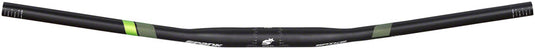 Spank Spike 800 Vibrocore Handlebar 31.8mm Clamp 800mm 50mm Rise Black/Green