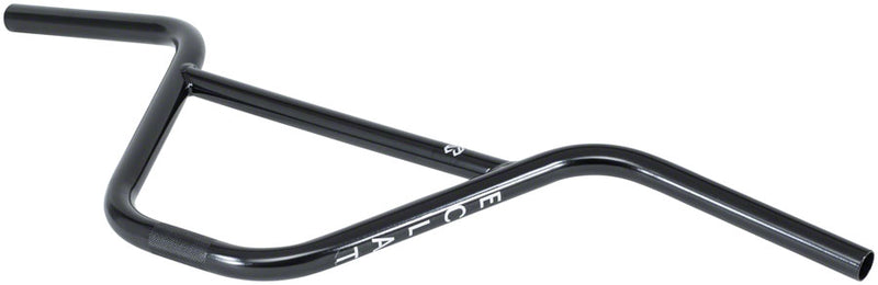Load image into Gallery viewer, Eclat Dive BMX Handlebar 11° Back Up 2° 22.2mm Clamp 9.5in Rise Glossy Black E.D
