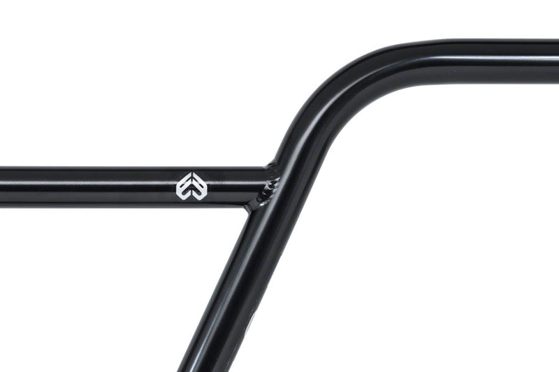 Load image into Gallery viewer, Eclat Dive Handlebar 22.2mm 10in Rise 11°Back/Up 2° Glossy Black Steel BMX
