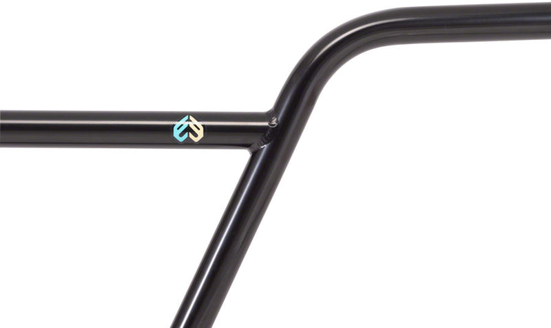 Load image into Gallery viewer, Eclat Morrow Handlebar 22.2 mm Clamp 10in Rise Back 11°/ Up 3° Black Steel BMX
