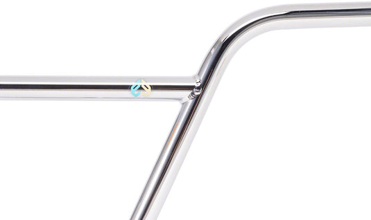 Eclat Morrow Handlebar 22.2 mm Clamp 10in Rise Back 11°/ Up 3° Chrome Steel BMX