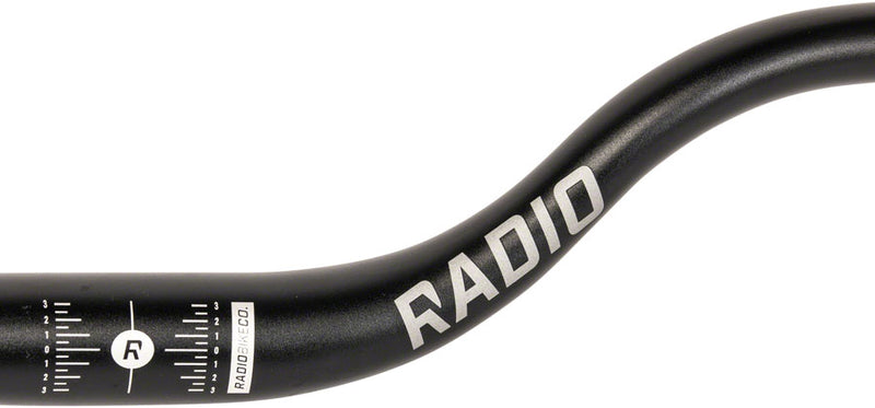 Load image into Gallery viewer, Radio Siren Riser Handlebar 31.8mm Clamp 2.5in Rise 800mm 9°Back Black Aluminum
