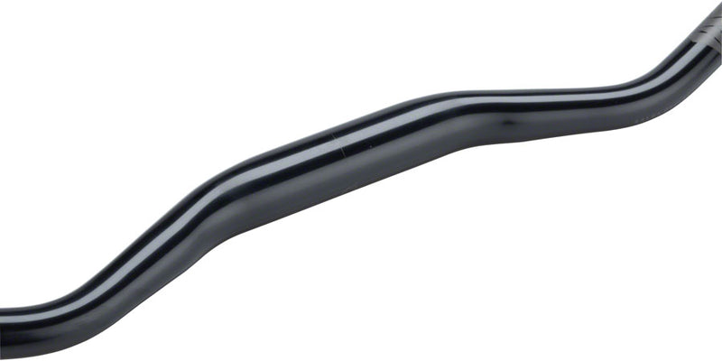 Load image into Gallery viewer, Salsa Bend Bar Deluxe 23° Back 5° Up 31.8 740mm width Black Aluminum Mountain
