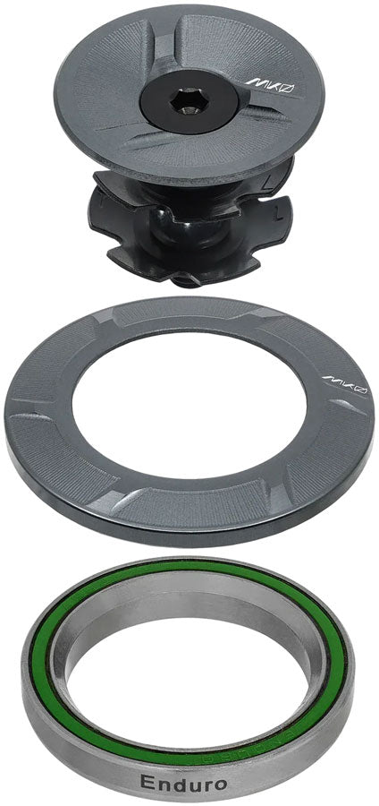 Wolf Tooth MK0 IS Headsets - Integrated Standard Upper IS41/28.6 7mm Stack Shadow Gray