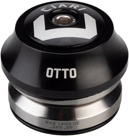 Ciari Otto Integrated Headset - 1" Crown Race, IS42 Upper and Lower, Black