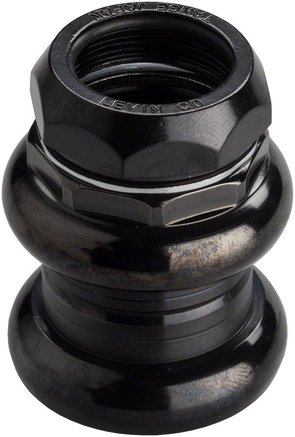 Load image into Gallery viewer, Tange-Seiki Levin CDS 1&quot; Threaded Headset: 26.4mm Crown Race Black
