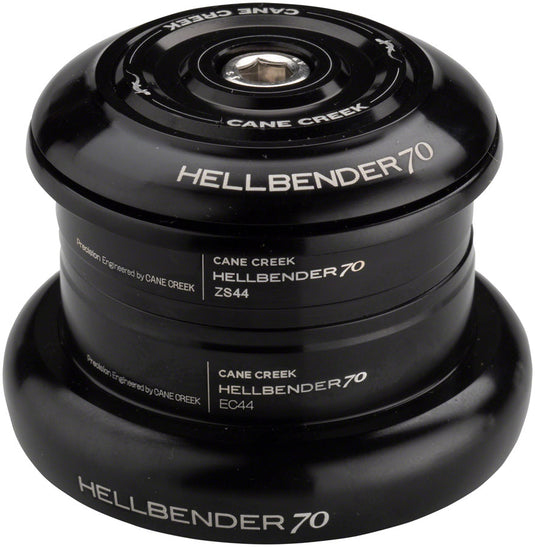 Cane Creek Hellbender 70 Headset ZS44/28.6 EC44/40, Black