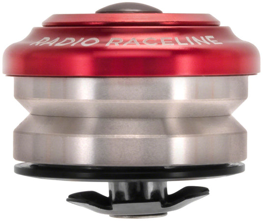 Radio Raceline Headset - Integrated, 1 1/8", Red