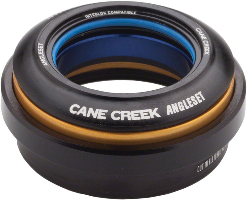 Load image into Gallery viewer, Cane Creek AngleSet Headset Complete, ZS44/28.6/H13 | EC56/40/H15, Black
