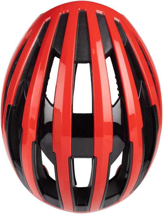 Kali Protectives Grit LDL Helmet Unibody Gloss Red/Matte Black, Small/Medium