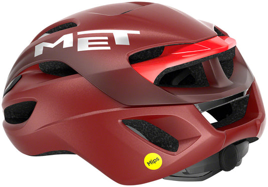 MET Rivale MIPS Helmet - Red Dahlia, Matte, Small