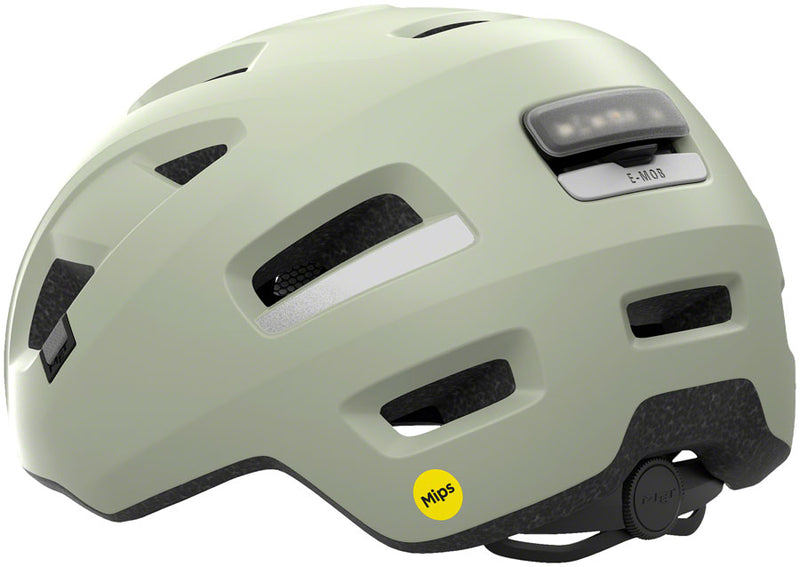 Load image into Gallery viewer, MET E-Mob MIPS Helmet - Moss Gray/Matte, Large
