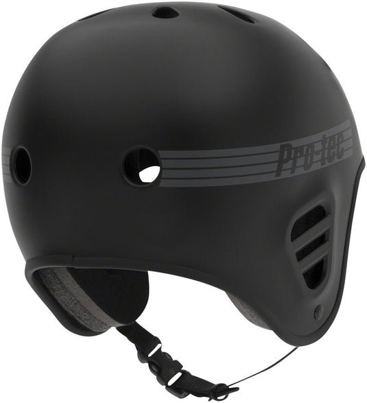 Protec Full Cut Certified XL 23.6 to 24.4in (60 to 62 cm) Matte Black BMX/Skate
