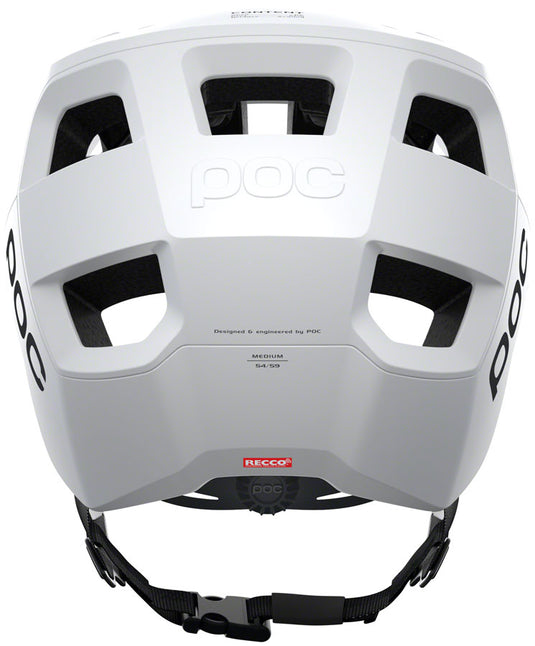 POC Kortal MTB Helmet Unibody Shell 360 Fit Matte Hydrogen White, Medium/Large