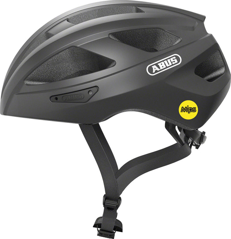 Load image into Gallery viewer, Abus-Macator-Helmet-Small-(51-55cm)-Half-Face--MIPS--Zoom-Ace-Urban-System--Fidlock-Magnetic-Strap-Buckle--Bug-Mesh--Ponytail-Compatible-Grey_HLMT4911
