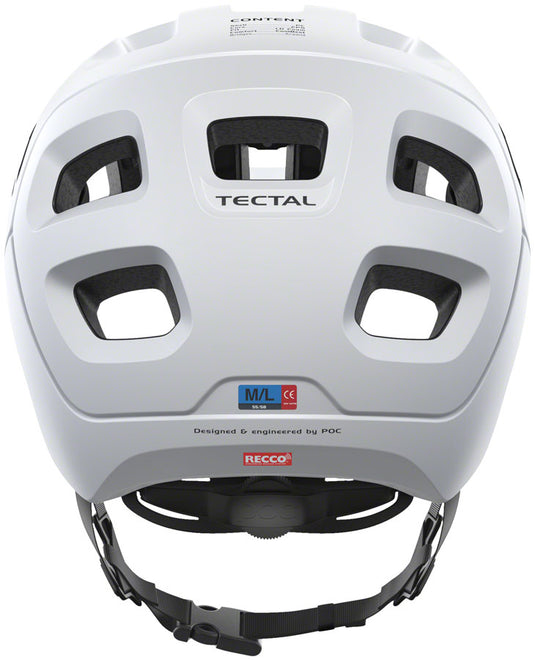 POC Tectal MTB Helmet Lightweight Size Adjustment Fit Hydrogen White Matte Large