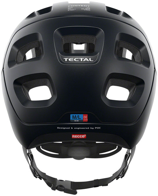 POC Tectal MTB Helmet Lightweight Size Adjustment Fit Uranium Black Matte, Small
