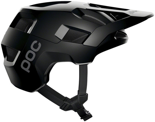 POC Kortal MTB Helmet Unibody Shell 360 Fit Uranium Black Matte, Medium/Large
