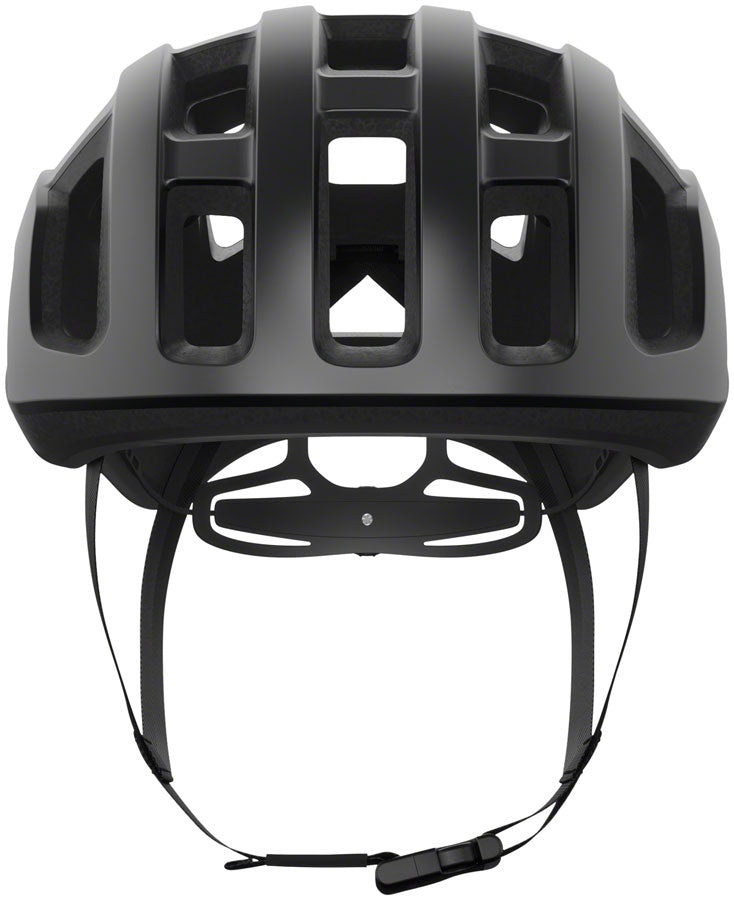 Load image into Gallery viewer, POC Ventral Lite Road Helmet In-Mold Shell Adjust Fit Uranium Black Matte, Small
