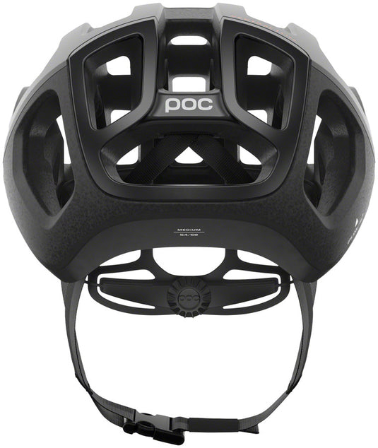 POC Ventral Lite Road Helmet In-Mold Shell Adjust Fit Uranium Black Matte, Large