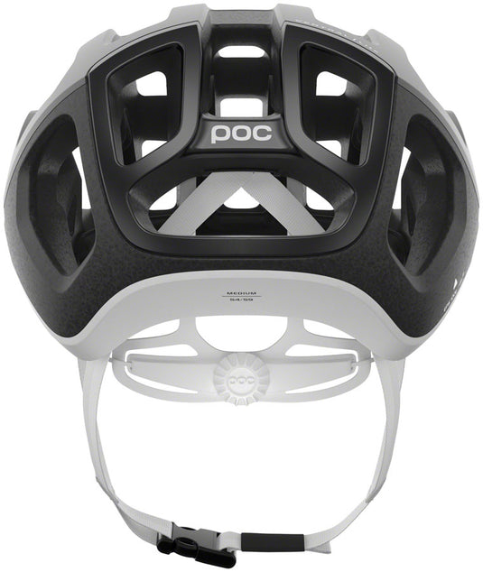 POC Ventral Lite Road Helmet In-Mold Uranium Black/Hydrogen White Matte, Large