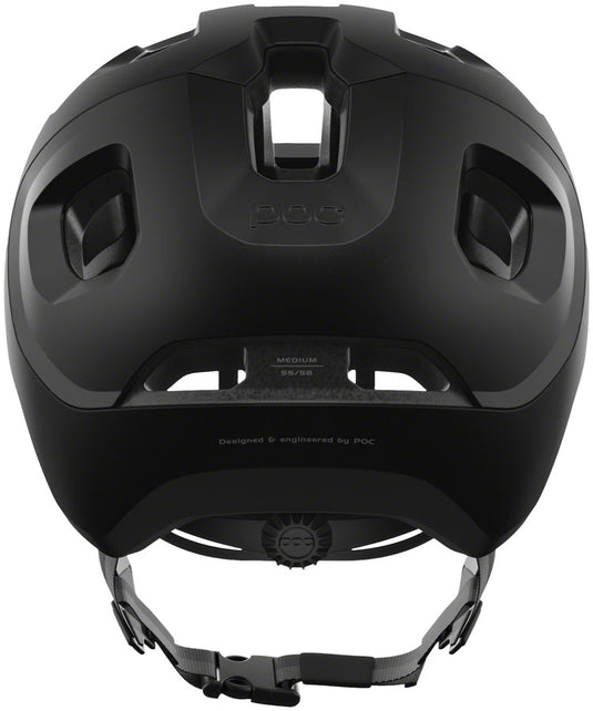 POC Axion MTB Helmet Unibody Shell 360 Adjustment Fit Uranium Black Matte, XS