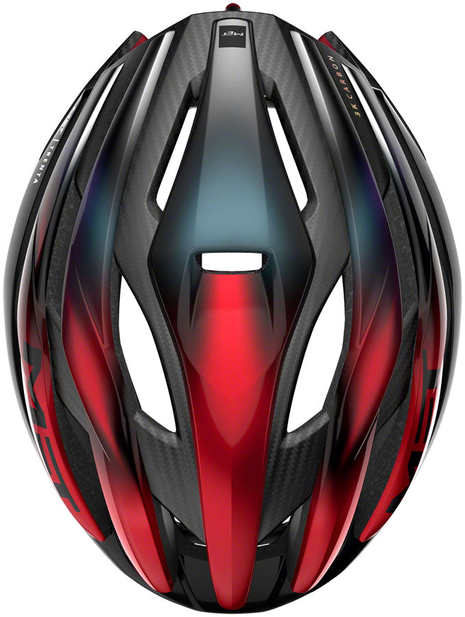 Load image into Gallery viewer, MET Trenta 3K Carbon MIPS Helmet - Red Iridescent, Small
