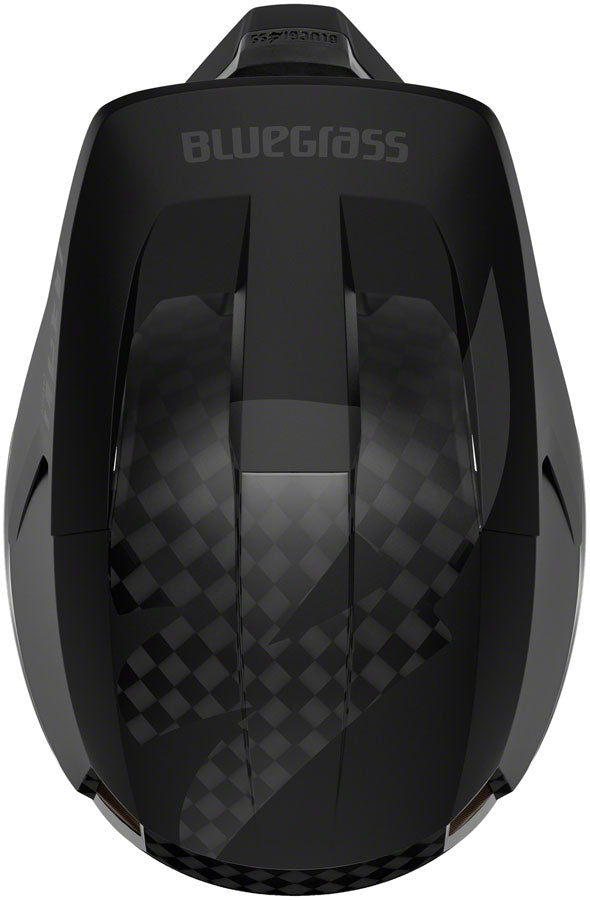 Load image into Gallery viewer, Bluegrass Legit Carbon Fiber Full Face MIPS E5-4 MTB Helmet Matte Black X-Large
